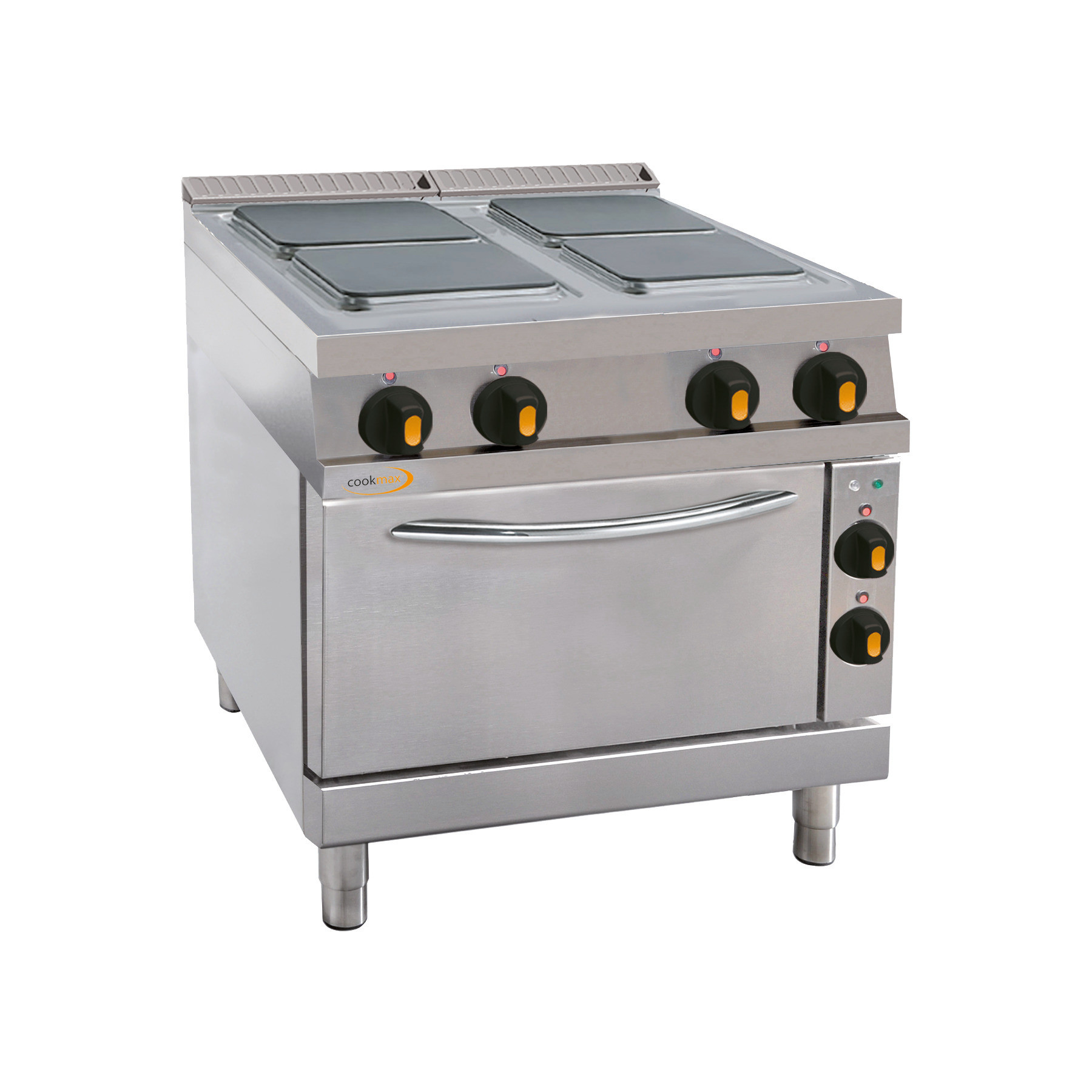 Elektro-Herd, 4 Platten, mit Elektro-Backofen